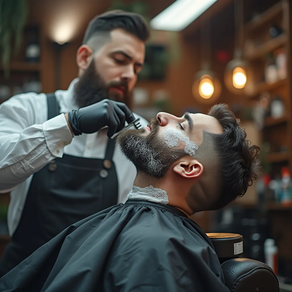 Evento de Barbería Futurista